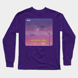 aesthetic vibes Long Sleeve T-Shirt